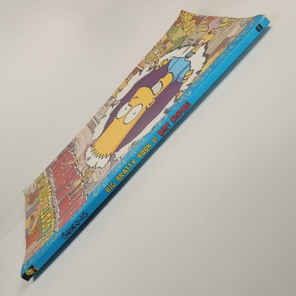 BIG BRATTY BOOK OF BART SIMPSON First Edition 2004 Softcover - Picture 13 of 14